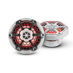 Picture of DS18 NXL-6M/WH Hydro 6.5" Marine Coaxial Speakers with RGB LED Lights White
