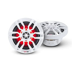 Picture of DS18 NXL-6 6.5" 2-Way Coaxial Marine Speaker with RGB LED Lights 100W RMS