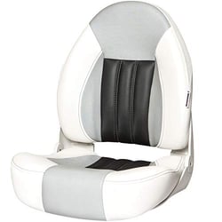 Picture of Tempress Products 68454 ProBax Orthopedic High Back Folding Boat Seat White/Gray/Carbon