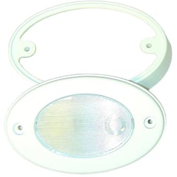 Picture of T-H Marine LED-OCL-2K-DP LED Oval Courtesy Light White 6-Pack