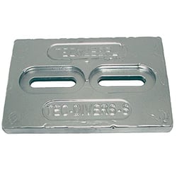 Picture of Tecnoseal TEC-DIVERS-SMG Mini Magnesium Hull Plate Anode 6" x 4" x 1/2"