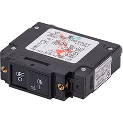 Picture of Blue Sea Systems 7442 UL-489 Circuit Breaker 15A DC Flat Rocker