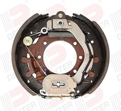 Picture of Dexter Axle K2344700 12-1/4" x 5" Electric Forward Self-Adjusting Drum Brake Assembly Right Hand 15K