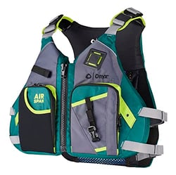 Picture of Onyx Outdoors 123200-400-040-23 AirSpan Angler Life Jacket M/L Green