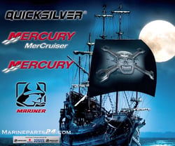 Picture of Quicksilver 8077301 OEM Crankshaft Pulley for MerCruiser Serpentine Belt Engines