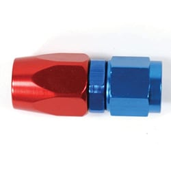 Picture of SPEEDFX 511200 Full Swivel -12AN Hose End Fitting Straight Red/Blue