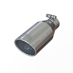 Picture of SPEEDFX TP032545 Polished Stainless Steel Exhaust Tip 2.5" Inlet 4.5" Outlet