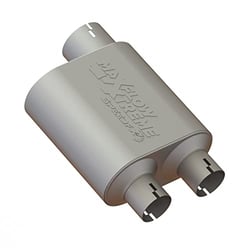 Picture of SPEEDFX 50102M2 Chambered Performance Muffler 3.5in Inlet 2.5in Dual Outlet