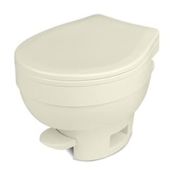 Picture of Thetford 31834 Amvi Lo Parchment Low Profile RV Toilet