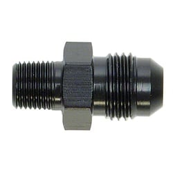 Picture of SPEEDFX 560496BK -4AN to 1/4 NPT Straight Fitting Adapter Black