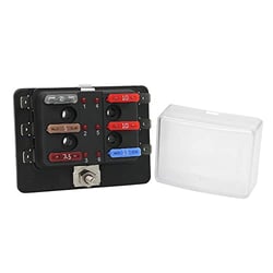 Picture of Cole Hersee 880022-BP 6 Circuit ATO Fuse Block with LED Indicators