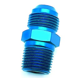 Picture of SPEEDFX 560616 -6AN to 1/8 NPT Straight Adapter Fitting Blue Anodized