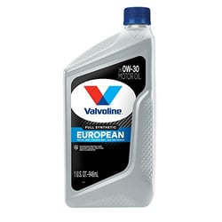 Picture of Valvoline 893931 European Formula Full Synthetic Motor Oil 0W-30