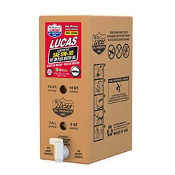 Picture of Lucas Oil 18005 Synthetic SAE 5W-30 Motor Oil - 6 Gallon Bag in Box