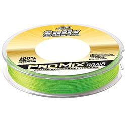 Picture of Sufix 630-110L ProMix Braid Fishing Line 10lb 300 Yards Neon Lime