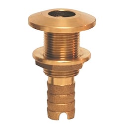 Picture of Groco HTH-2000 Bronze Thru-Hull Fitting with Locknut