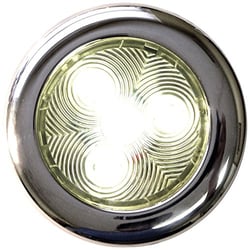 Picture of T-H Marine LED51831DP Stainless Steel LED Puck Light - Blue