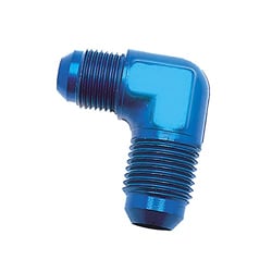 Picture of SPEEDFX 560821 -8AN 90 Degree Flare to Flare Aluminum Elbow Fitting Blue