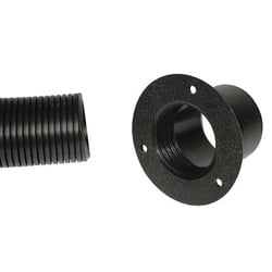 Picture of T-H Marine RFK1CPDP Chrome Rigging Flange Kit with 4' Black Hose