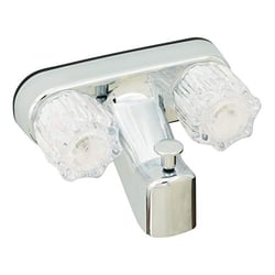 Picture of American Brass U-YJW41VB 4" Tub Shower Diverter Faucet with Crystal Handles