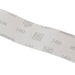 Picture of Mirka 24-584-400 Iridium 2.75" x 120' PSA Abrasive Roll 400 Grit