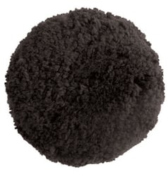 Picture of Presta 890140 Heavy Cut Wool Cutting Pad 9 Inch Hook and Loop Black