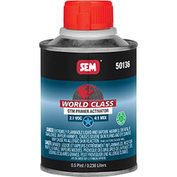 Picture of SEM Products 50136 World Class DTM Primer Activator - Half Pint