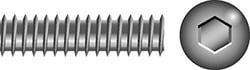 Picture of Seachoice SC1467 10-32 x 1/4" Socket Set Screw Stainless Steel 100-Pack