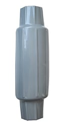 Picture of Dock Edge DE91117F Torpedo Bumper 5" x 18" Grey Marine Dock Protection