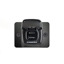 Picture of Scanstrut SC-USB-F2 Flip Pro Fast Charge Dual USB-A & USB-C Socket with Front Fit Bezel