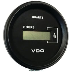 Picture of Seachoice 50-15271 Round Hourmeter Black Bezel and Face