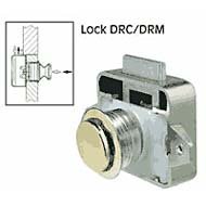 Picture of Vetus LOCKDRC Plastic Push-Button Lock with Chromium Plated Knob