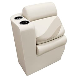 Picture of Wise Seating BM13006L-1066 Premier Series Pontoon Left Lean Back Recliner Stone/Mocha Java/Khaki