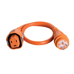 Picture of SmartPlug C30043 30 Amp Shore Power Adapter Cable - 4 Feet