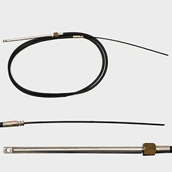 Picture of Uflex M90BX13 M90 Mach Rotary Steering Cable 13 Foot Black