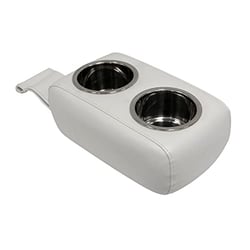 Picture of Wise Seating 3059-784 Portable Upholstered Drink Holder Brite White