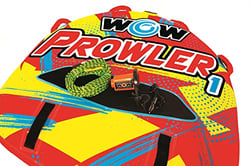 Picture of Wow Sports 22WTO3990X Prowler 1-Person Towable Tube Starter Kit with 12V Pump and 1K Tow Rope