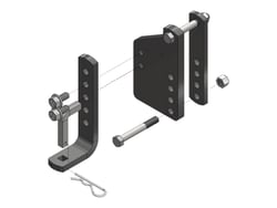 Picture of Blue Ox BXW4073 TrackPro L-Bracket with Mount Kit (Single)