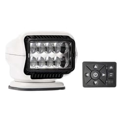 Picture of Golight 30204ST Stryker ST LED Searchlight Hard Wired Dash Remote White