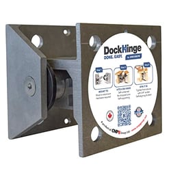 Picture of Dock Edge DE85328F Dock Hinge Coupler for 3/8" Carriage Bolts