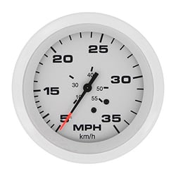 Picture of Sierra 68370P Arctic 3" Speedometer Kit 0-35 MPH White
