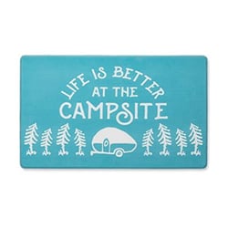 Picture of Camco 53435 Life is Better at The Campsite Anti-Fatigue Kitchen Mat with Non-Slip Surface