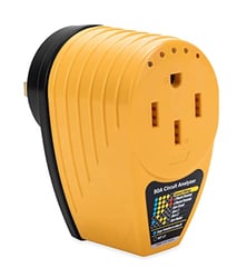 Picture of Camco 55309 Power Grip 50-Amp Circuit Analyzer with Surge Protection