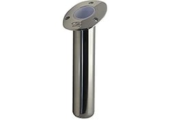 Picture of C.E. Smith 53672CA 70 Series 30 Degree Flush Mount Rod Holder Cast Stainless Steel
