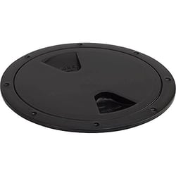 Picture of Sea-Dog Line 335755-1 Screw-Out Deck Plate Black 5 Inch