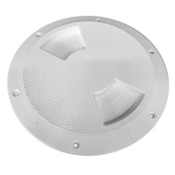 Picture of Sea-Dog Line 336162-1 Textured Quarter Turn Deck Plate White 6 Inch