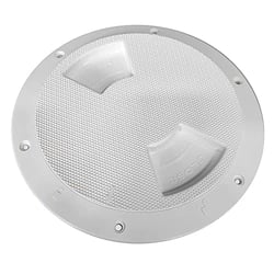 Picture of Sea-Dog Line 336182-1 Textured Quarter Turn Deck Plate - White - 8"