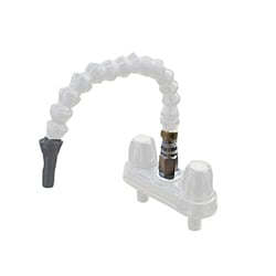 Picture of Empire Brass Company CRD-QDFLX-BLK 4" RV Quick-Disconnect Exterior Shower Faucet with Flex Spout Black