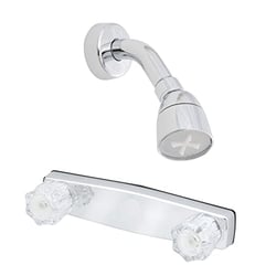 Picture of Empire Brass Company U-YJW9053VBW-A RV Shower Valve with Crystal Handles and Shower Head - Chrome