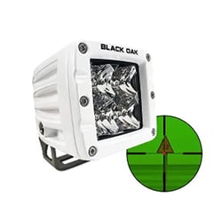 Picture of Black Oak LED 2MIR-POD850 Pro Series 3.0 2" 850nm Infrared Flood Pod Light White Housing